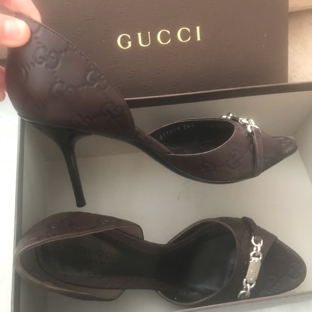 New In Box Gucci Sandals 361/2